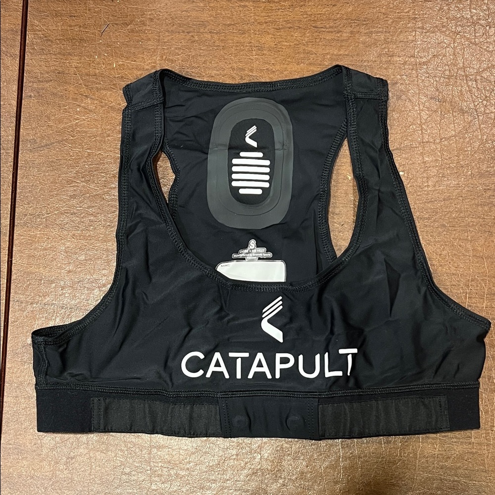 Catapult Core Training Vest Top Black (No GPS pod) Unisex